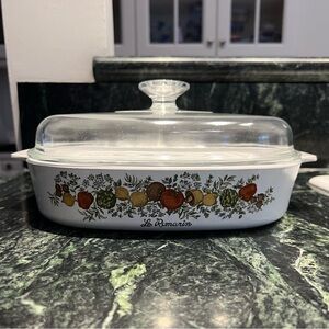 Corning Ware Spice of Life Casserole Dish with Lid